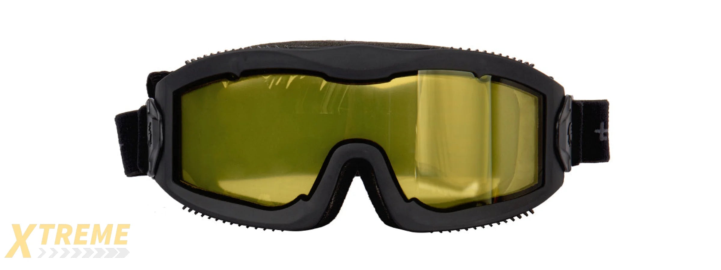 LANCER TACTICAL AERO PROTECTIVE BLACK AIRSOFT GOGGLES (YELLOW LENS)
