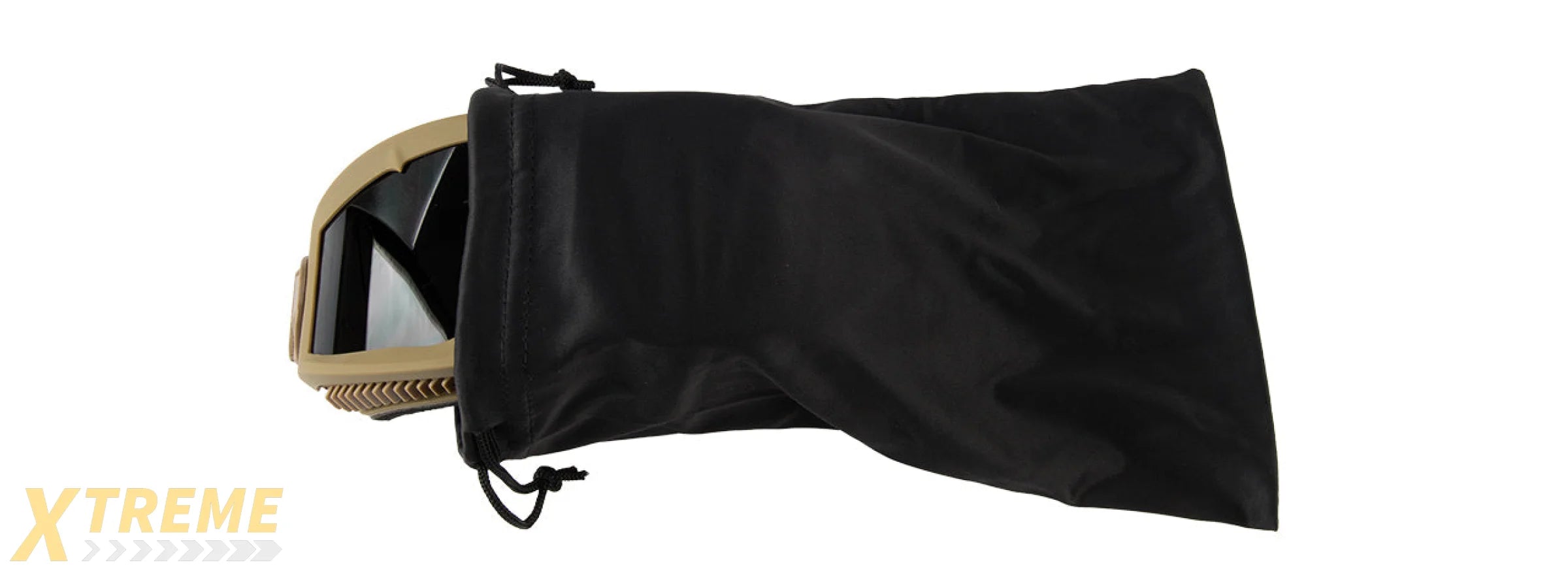 LANCER TACTICAL AERO PROTECTIVE TAN AIRSOFT GOGGLES (SMOKE LENS)