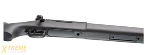Lancer Tactical Airsoft M24 Bolt Action Sniper Rifle w/ Bipod (Color: Black)