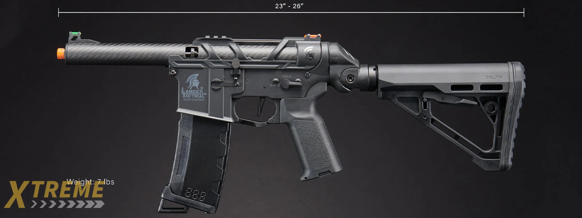 Lancer Tactical AirTac Customs Gen 3 - (Matte Black)