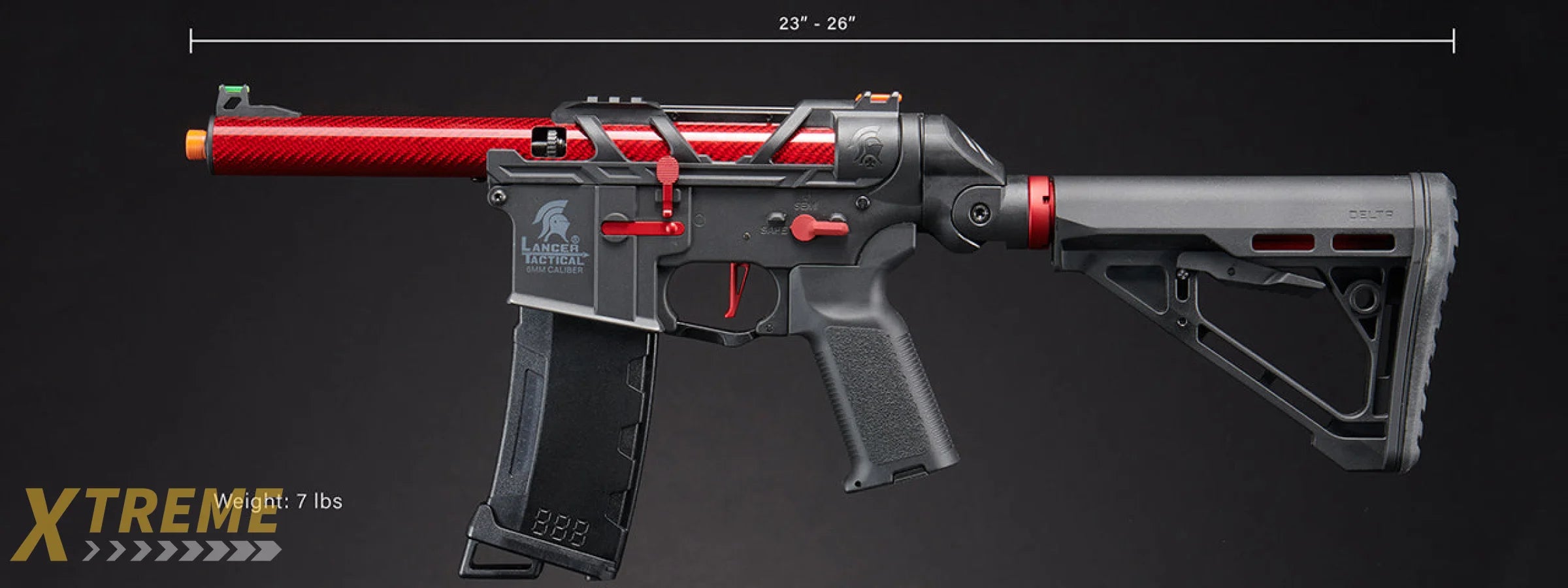 Lancer Tactical AirTac Customs Gen 3 - (Red)
