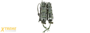 Lancer Tactical All Terrain Combo Magazine Holder - (OD Green)