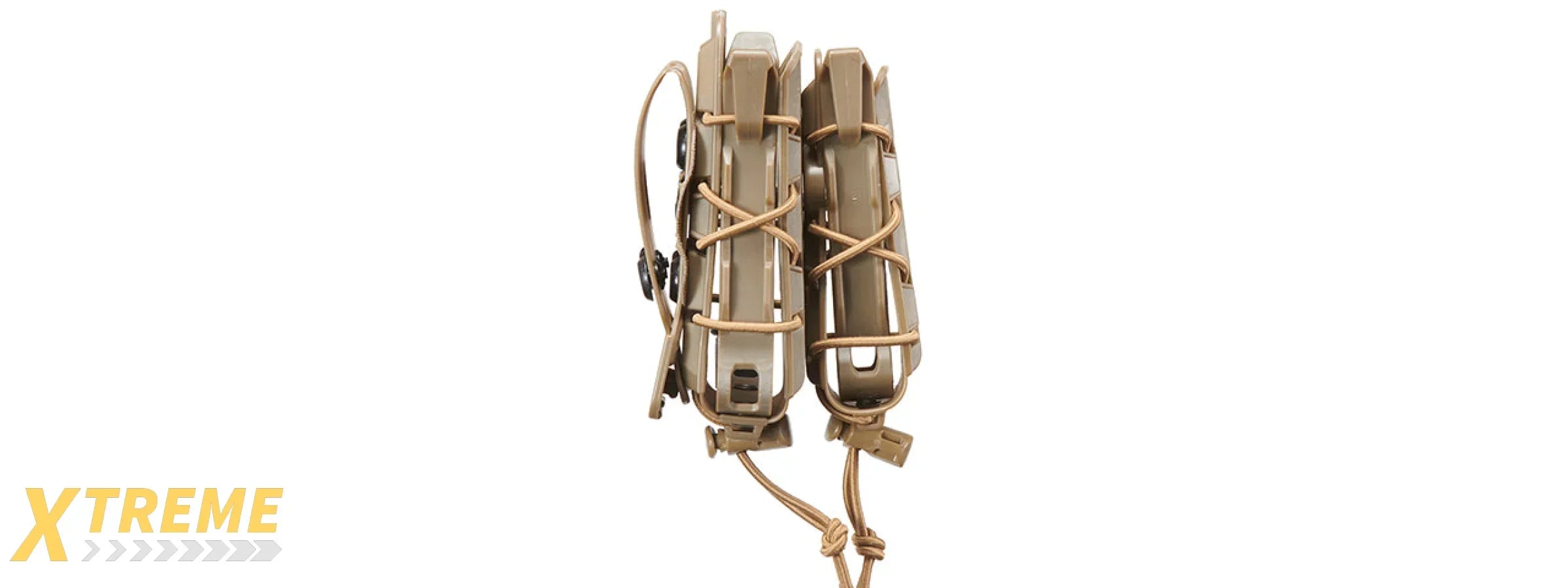 Lancer Tactical All Terrain Combo Magazine Holder - (Tan)