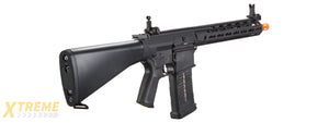 Lancer Tactical Battle X AEG Airsoft Rifle w/ Fixed Stock & MLOK Handguard - (Black)