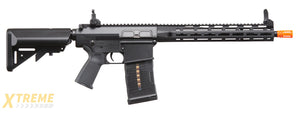 Lancer Tactical Battle X AEG Airsoft Rifle w/ SOPMOD Stock & MLOK Handguard - (Black)