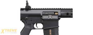 Lancer Tactical Battle X AEG Airsoft Rifle w/ SOPMOD Stock & MLOK Handguard - (Black)