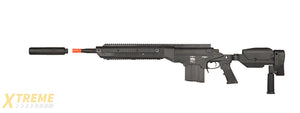 Lancer Tactical Bolt Action Sniper Rifle w/ Folding Stock (Color: Black)