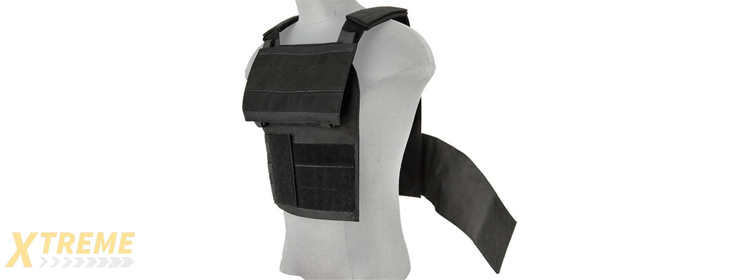 LANCER TACTICAL BUCKLE UP VERSION AIRSOFT TACTICAL VEST (BLACK)
