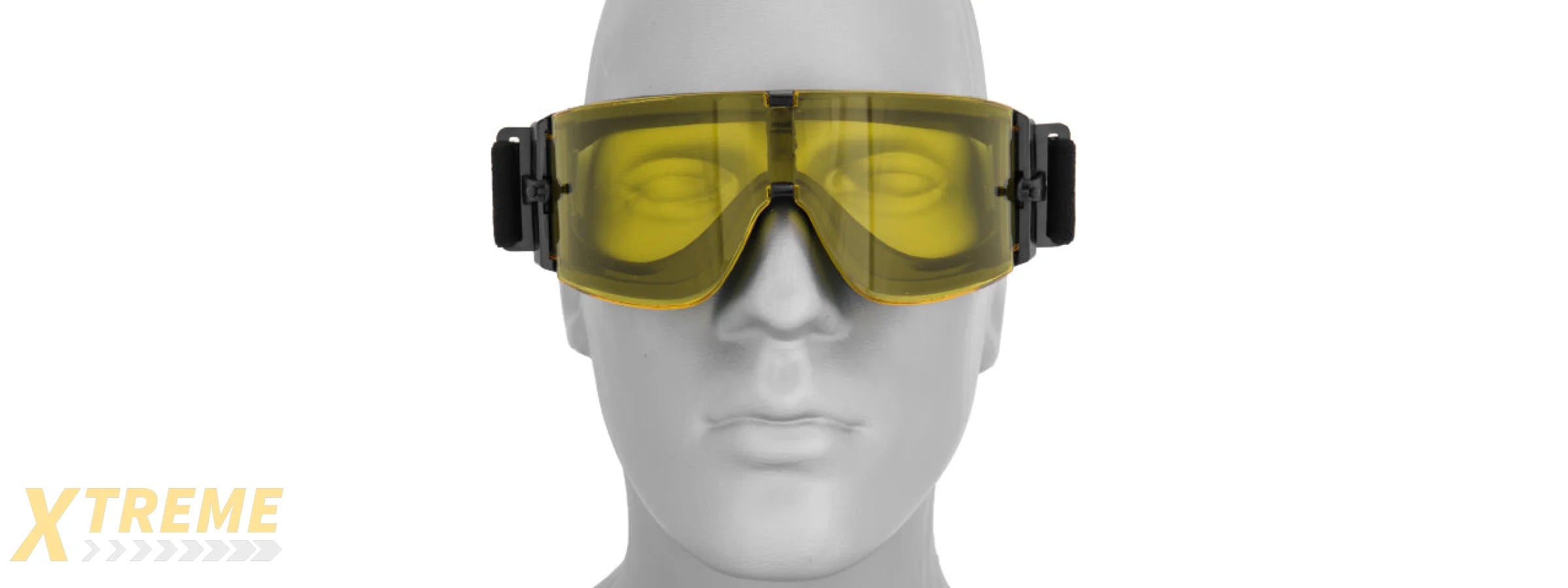 Lancer Tactical CA-234Y Goggles, Single Yellow Lens
