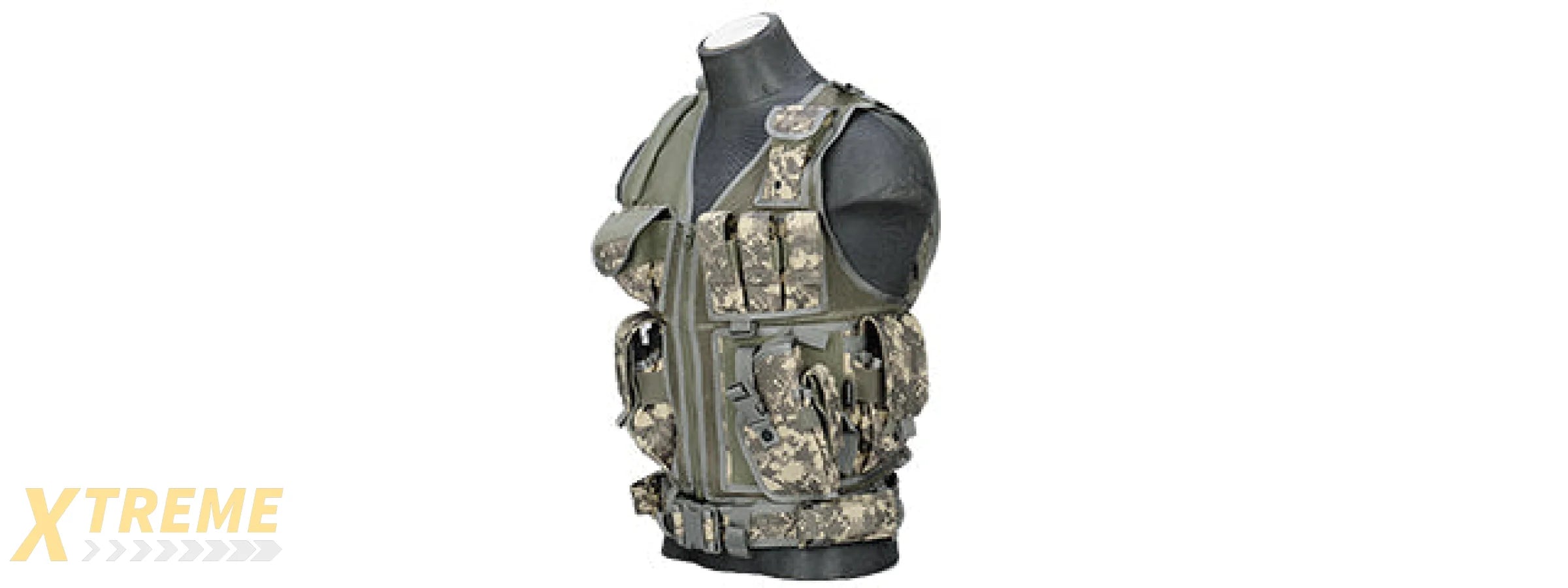Lancer Tactical CA-310A Cross Draw Vest in ACU