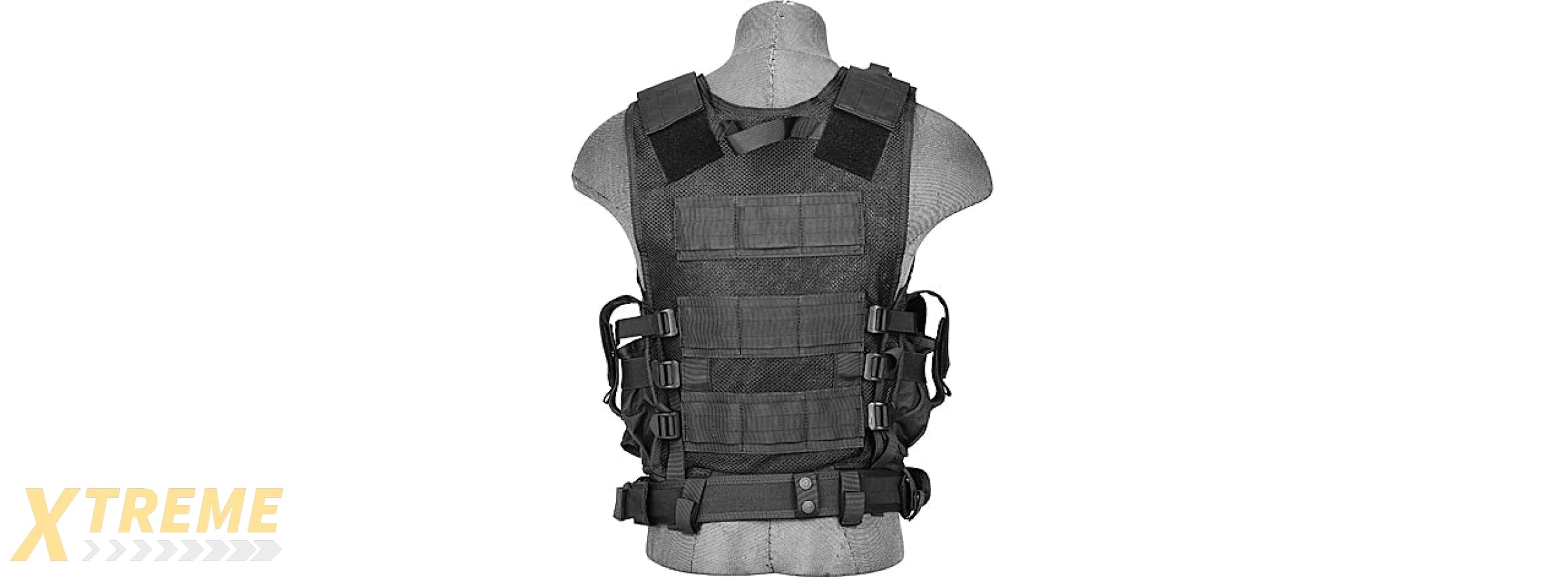 Lancer Tactical CA-310B Cross Draw Vest in Black