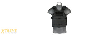 Lancer Tactical CA-311B 6094 1000D Tactical Vest [Nylon] (Black)