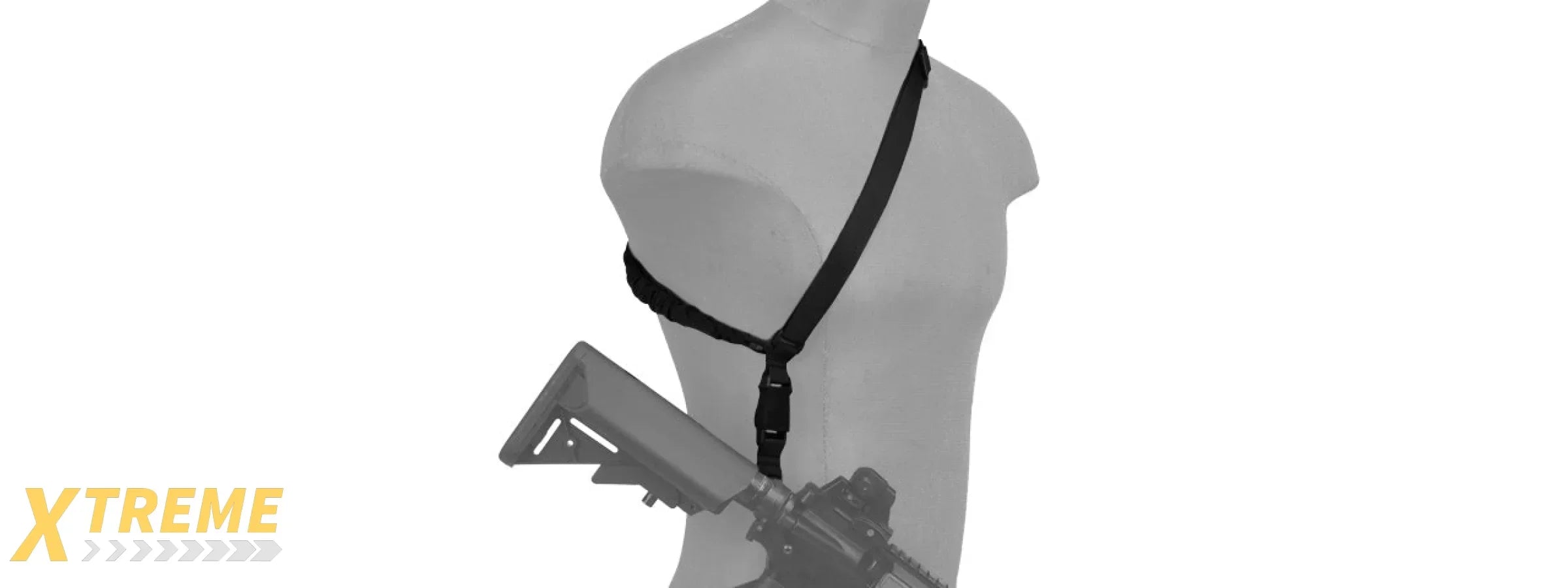 Lancer Tactical CA-326B QD Single Point Sling in Black