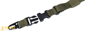 Lancer Tactical CA-326G QD Single Point Sling in OD