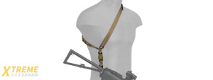 Lancer Tactical CA-326T QD Single Point Sling in Tan