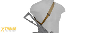Lancer Tactical CA-328T Single Point Sling in Tan