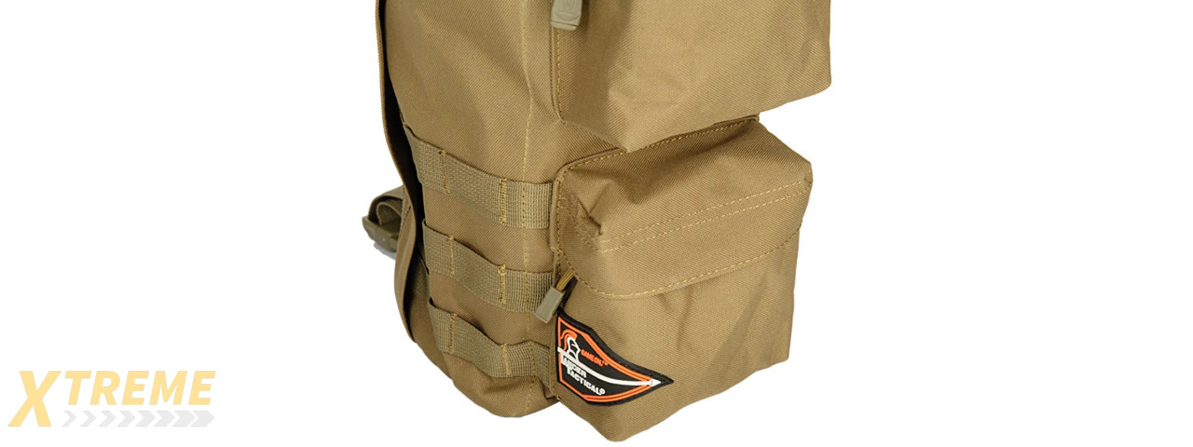 Lancer Tactical CA-351T Tactical Shoulder Go Pack Bag, Tan