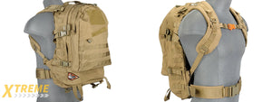 Lancer Tactical 3-Day Assault Pack (Color: Tan)