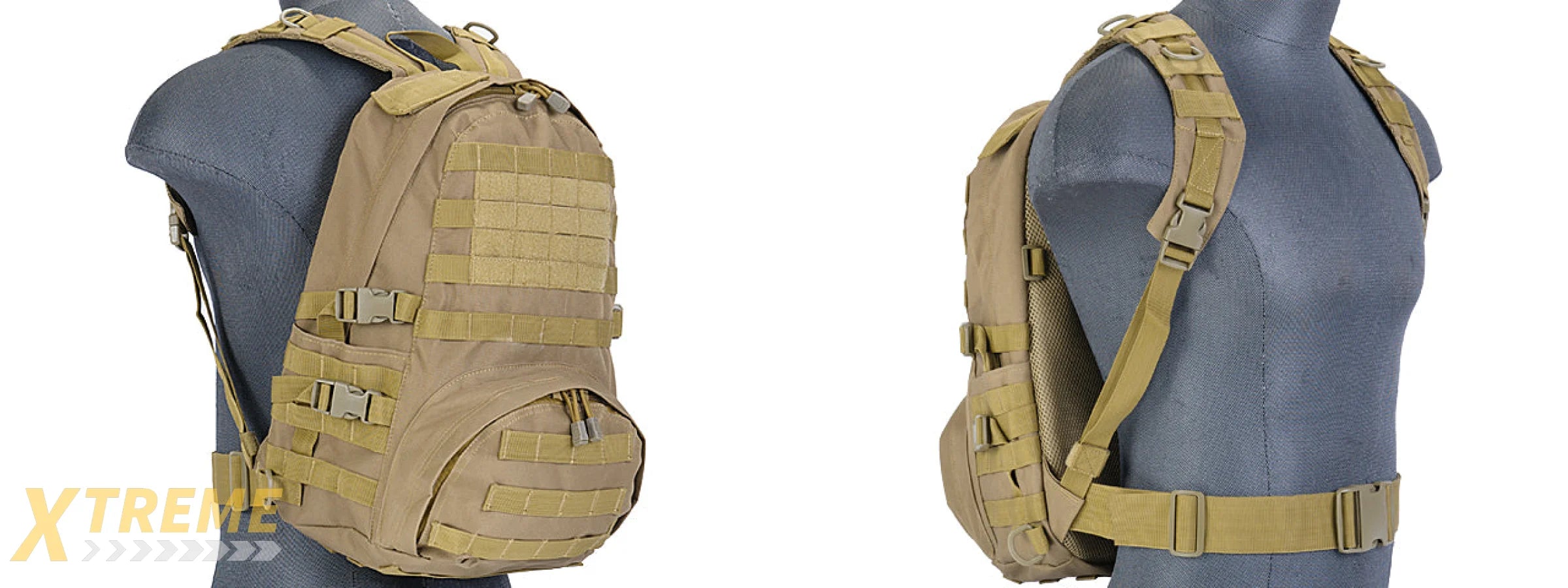 Lancer Tactical CA-354T Patrol Backpack, Dark Earth