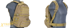 Lancer Tactical CA-354T Patrol Backpack, Dark Earth