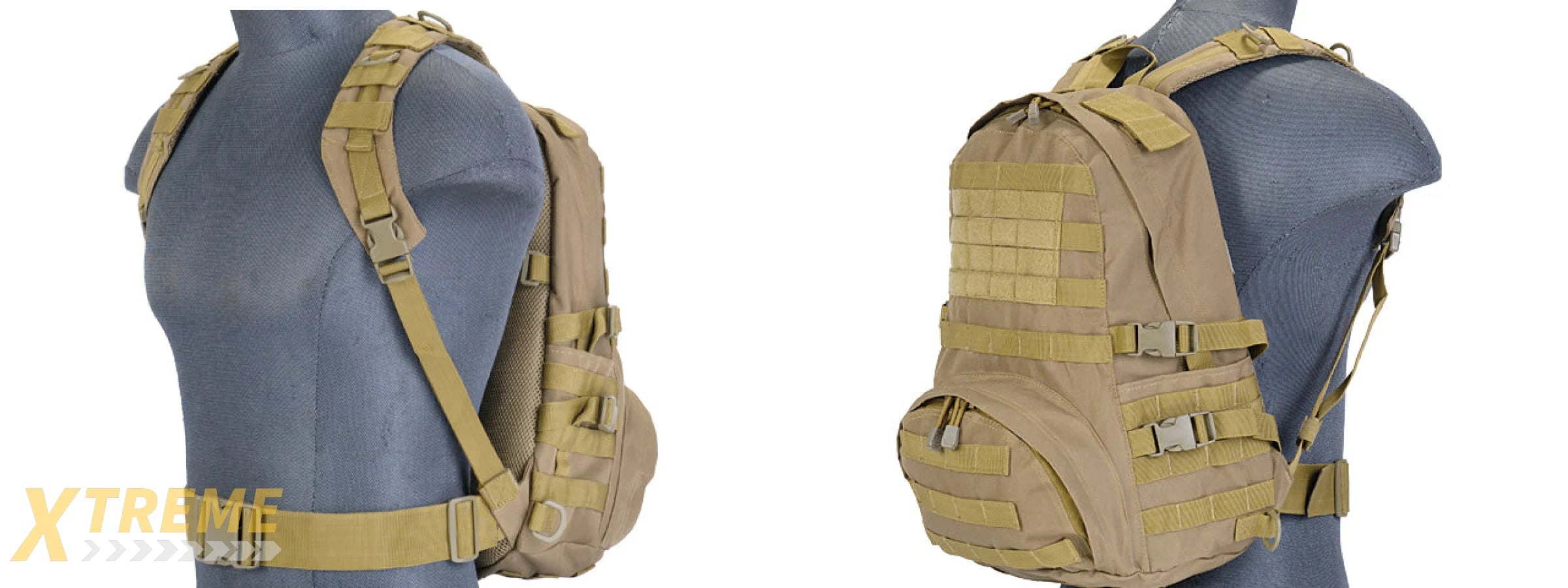 Lancer Tactical CA-354T Patrol Backpack, Dark Earth
