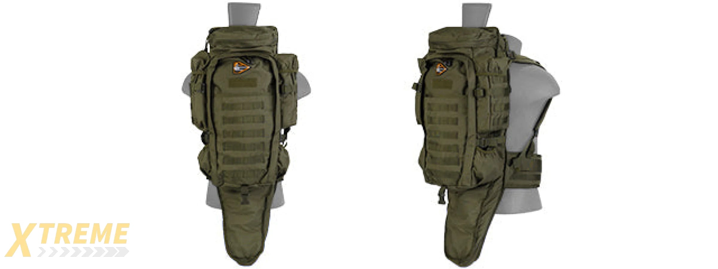 Lancer Tactical CA-356GN Rifle Backpack (OD Green)