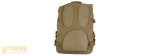 Lancer Tactical CA-357T Tactical Laptop Backpack, Tan