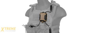 Lancer Tactical CA-786A Z4OPS Classic Push-To-Talk (Lite Edition), Motorola 1-Pin Version