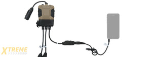 Lancer Tactical CA-787D Z4OPS Pro Push-to-Talk Lite Edition (ICOM Version)