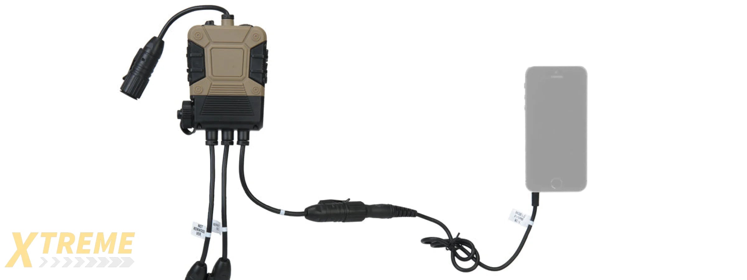 Lancer Tactical CA-787F Z4OPS Pro Push-to-Talk Lite Edition (Midland Version)