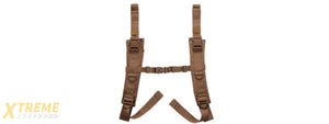 Lancer Tactical Double Gun Bag Replacement Strap (Color: Tan/Brown)