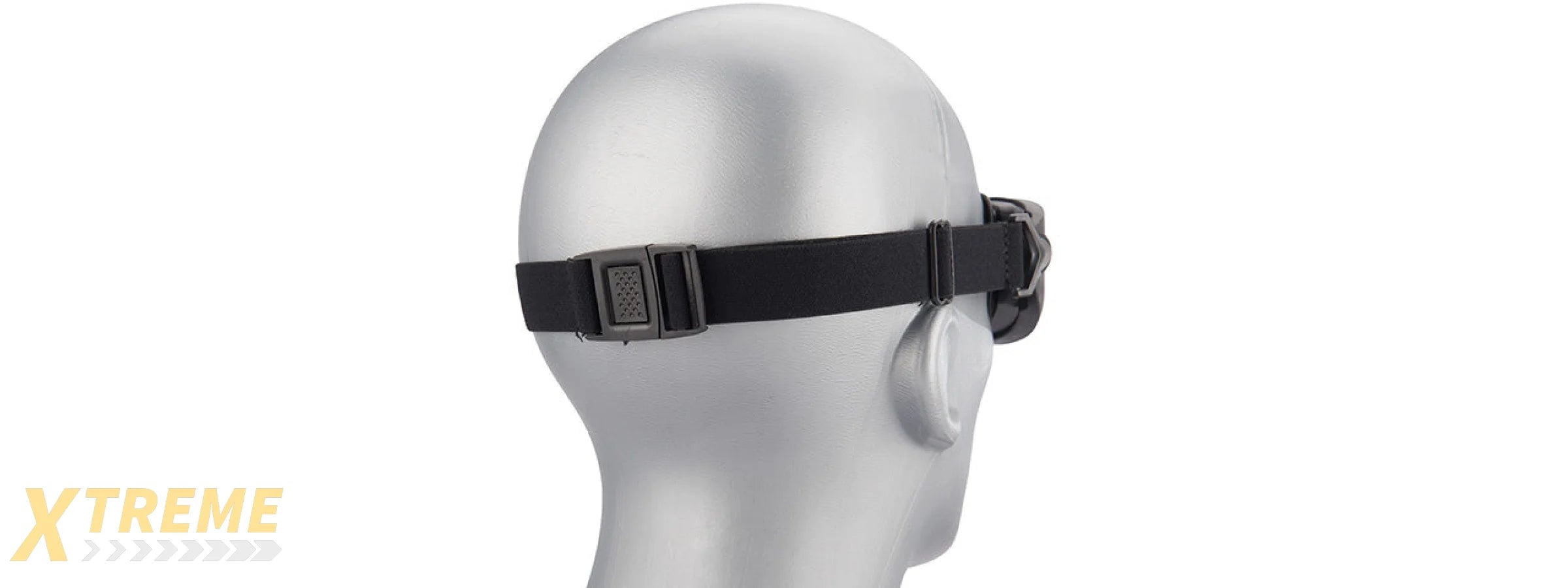 Lancer Tactical Double Layer Airsoft Goggles [Clear Lens] (BLACK)