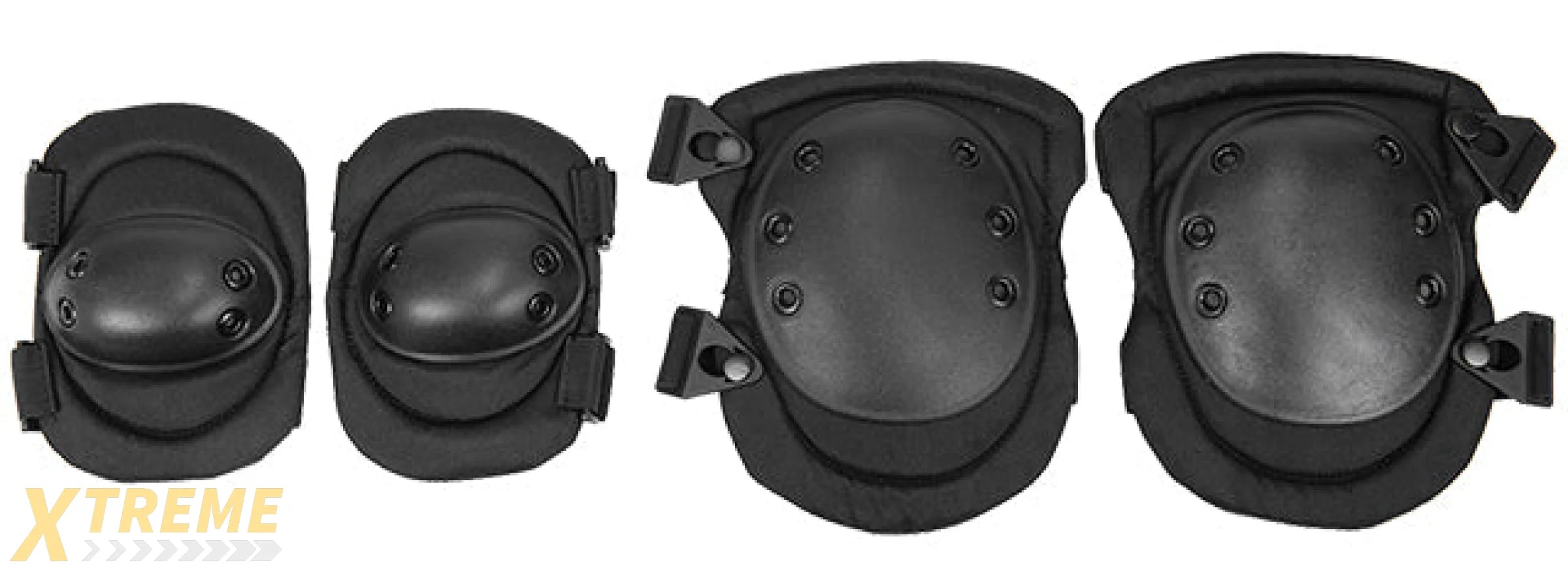 LANCER TACTICAL ELBOW & KNEE PAD - BLACK