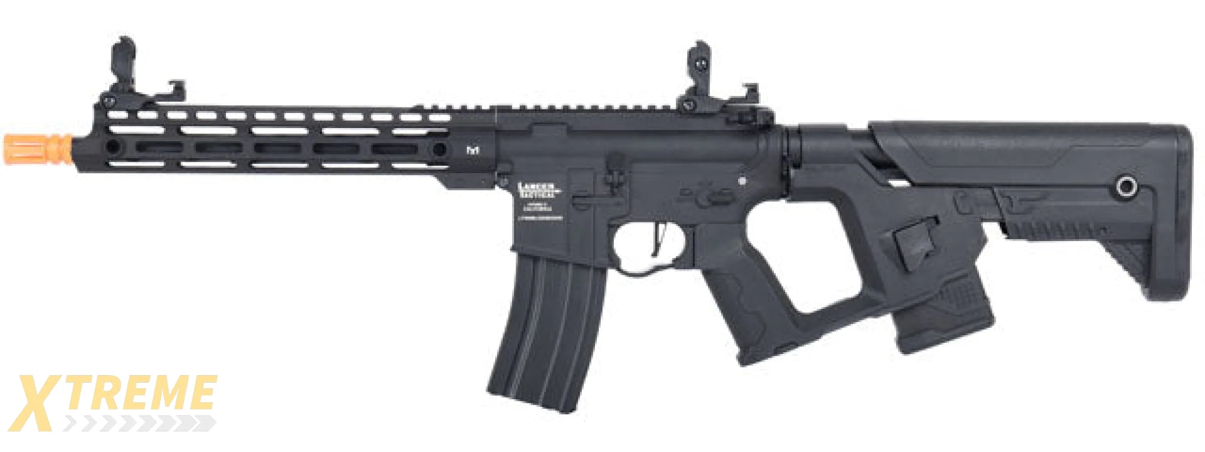 Lancer Tactical Enforcer BLACKBIRD AEG Rifle w/ Alpha Stock LOW FPS] (BLACK)