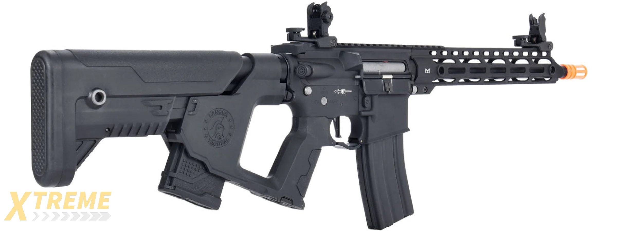 Lancer Tactical Enforcer BLACKBIRD AEG Rifle w/ Alpha Stock LOW FPS] (BLACK)