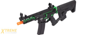 Lancer Tactical Enforcer NEEDLETAIL Skeleton AEG Low FPS] w/ Alpha Stock (BLACK/GREEN)