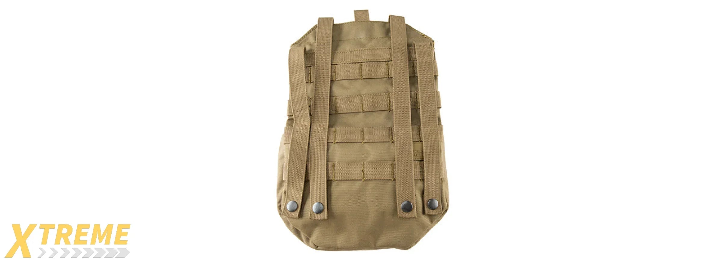 LANCER TACTICAL FOLDABLE MOLLE UTILITY PACK (TAN)