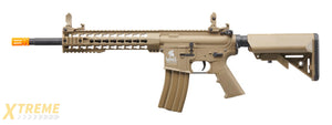 Lancer Tactical Gen 2 10 Keymod M4 Carbine Airsoft AEG Rifle (Color: Tan)