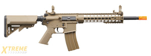 Lancer Tactical Gen 2 10 Keymod M4 Carbine Airsoft AEG Rifle (Color: Tan)