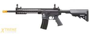 Lancer Tactical Gen 2 10 Keymod M4 Carbine Airsoft AEG Rifle (Color: Black)