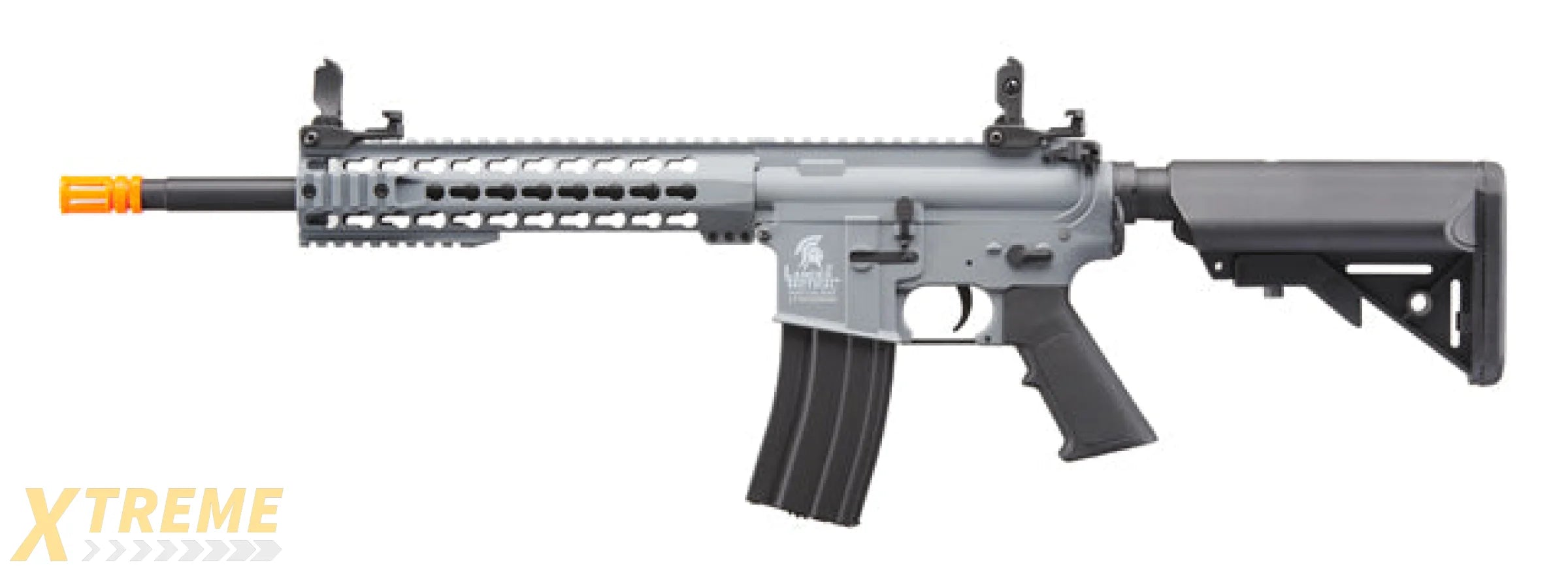 Lancer Tactical Gen 2 10 Keymod M4 Carbine Airsoft AEG Rifle (Color: Gray)