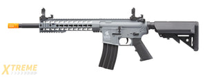 Lancer Tactical Gen 2 10 Keymod M4 Carbine Airsoft AEG Rifle (Color: Gray)