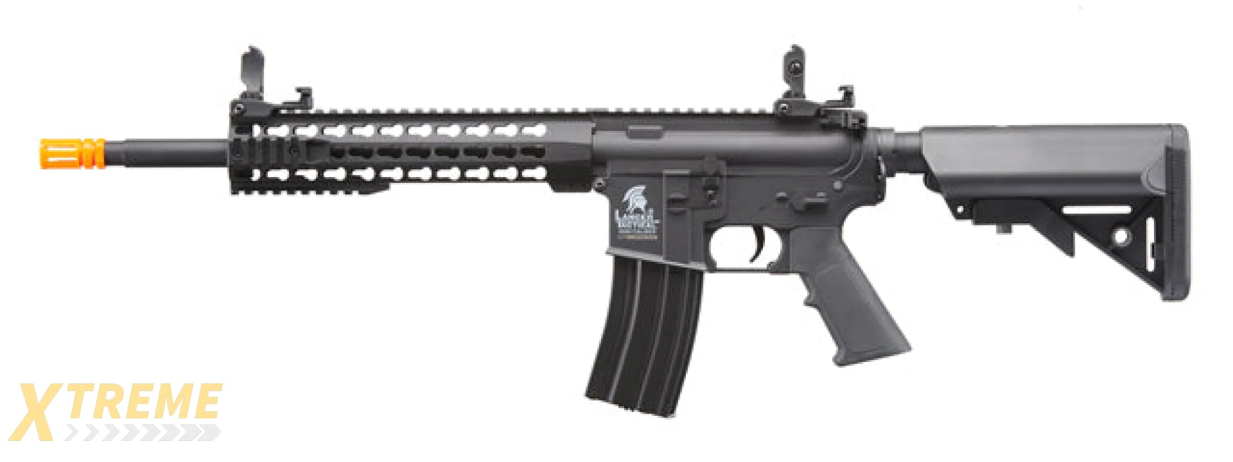 Lancer Tactical Gen 2 10 Keymod M4 Carbine Airsoft AEG Rifle (Color: Black)