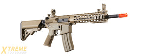 Lancer Tactical Gen 2 10 Keymod M4 Carbine Airsoft AEG Rifle (Color: Tan)