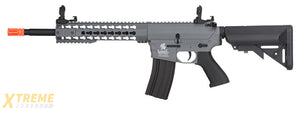 Lancer Tactical Gen 2 10 KeyMod M4 Evo Airsoft AEG Rifle - Gray (Battery and Charger Included)