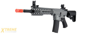 Lancer Tactical Gen 2 10 KeyMod M4 Evo Airsoft AEG Rifle - Gray (Battery and Charger Included)