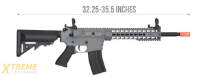 Lancer Tactical Gen 2 10 KeyMod M4 Evo Airsoft AEG Rifle - Gray (Battery and Charger Included)