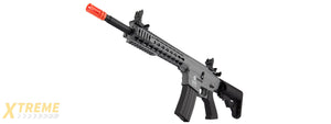 Lancer Tactical Gen 2 10 KeyMod M4 Evo Airsoft AEG Rifle - Gray (Battery and Charger Included)