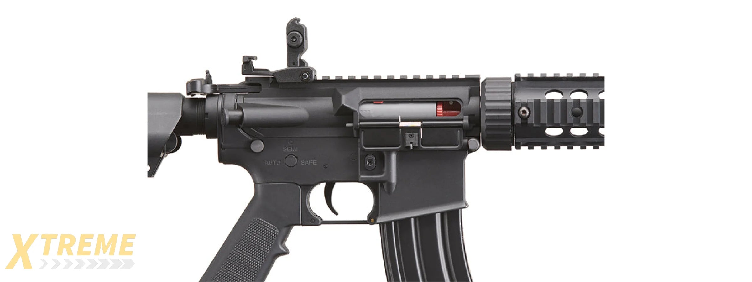 Lancer Tactical Gen 2 10" M4 SD Carbine Airsoft AEG Rifle with Mock Suppressor (Color: Black)