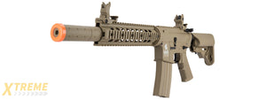 Lancer Tactical Gen 2 10" M4 SD Carbine Airsoft AEG Rifle with Mock Suppressor (Color: Tan)